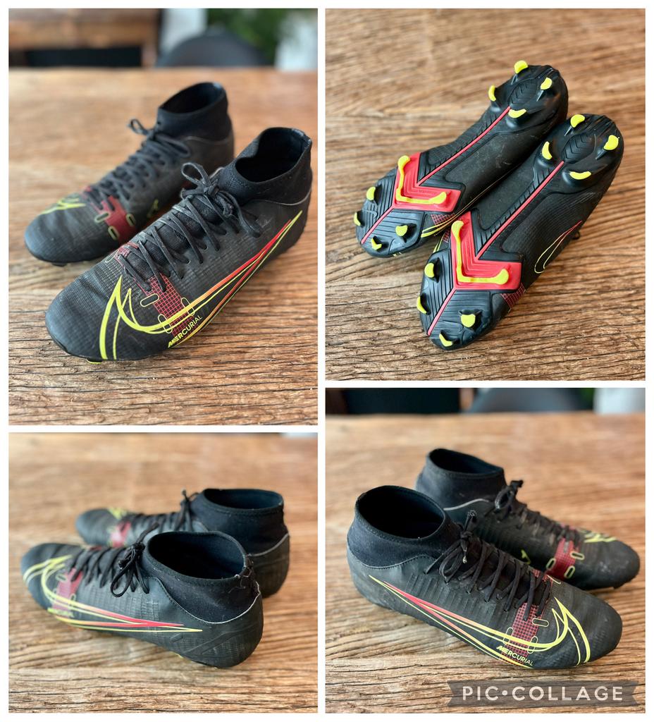 Nike mercurial voetbalschoenen maat 44, Sport en Fitness, Voetbal, Ophalen, Maat XS of kleiner, Schoenen, Zo goed als nieuw