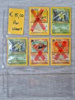 Nederlandse first edition pokemon kaarten, Ophalen of Verzenden, Zo goed als nieuw, Meerdere kaarten