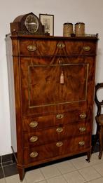Unieke Empire Secretaire, geheel originele staat+certificaat, Ophalen