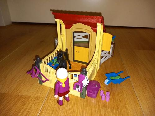 Playmobil arabier met paardenbox, Kinderen en Baby's, Speelgoed | Playmobil, Gebruikt, Complete set, Ophalen