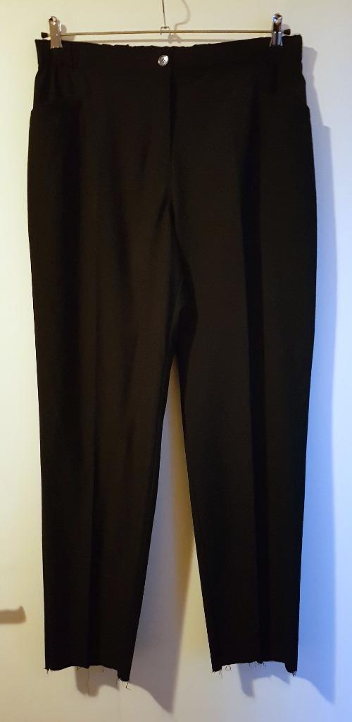 Samoon Broek 46, Kleding | Dames, Grote Maten, Nieuw, Broek of Spijkerbroek, Zwart, Verzenden