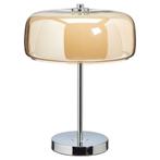 2x Stijlvolle Tafellamp - Delight ZGAN, Huis en Inrichting, Lampen | Tafellampen, Ophalen, Zo goed als nieuw, Glas, 50 tot 75 cm