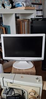 19 inch sharp lcd tv, Ophalen, Gebruikt, 50 Hz, 40 tot 60 cm