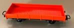PRIMEX/MäRKLIN H0 # 4596 PLATTE BAKWAGEN ORANJE, Wisselstroom, Gebruikt, Wagon, Ophalen of Verzenden