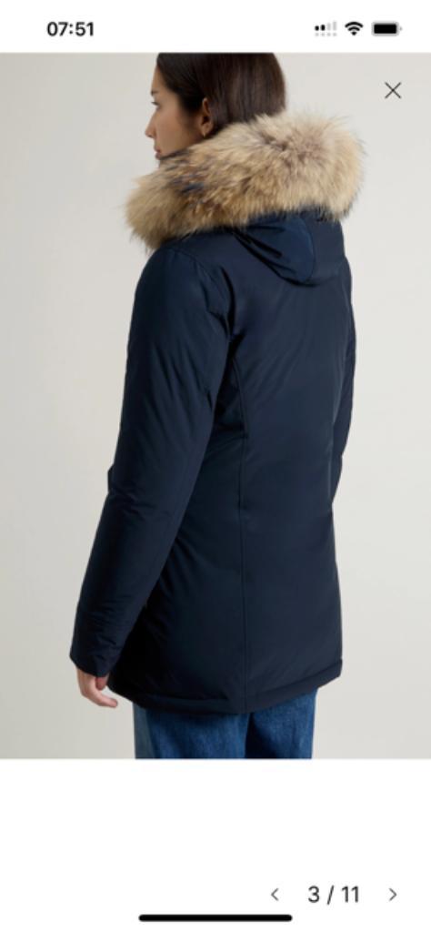 WOOLRICH Parka, splinternieuwe dames winterjas te koop!, Kleding | Dames, Jassen | Winter, Nieuw, Maat 36 (S), Blauw, Ophalen of Verzenden