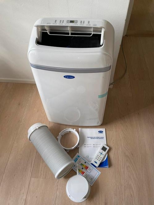 Carrier 51QPD12N7S mobiele airco, Witgoed en Apparatuur, Airco's, Zo goed als nieuw, Mobiele airco, 60 tot 100 m³, 3 snelheden of meer