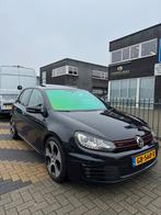 Volkswagen Golf 2.0 GTI DSG 2009 Hybride turbo Pano, Auto's, Volkswagen, Zwart, 4 cilinders, Zwart, 350 pk