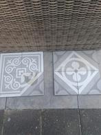 Portugese tegels grijs 8 stuks, Ophalen, Gebruikt, Keramiek, Minder dan 5 m²