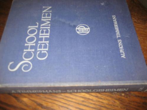 Alphons timmermans / schoolgeheimen schoolmeesters, Boeken, Overige Boeken, Gelezen, Ophalen of Verzenden