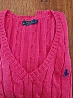 Ralph Lauren kabeltrui, Fuchsia maat L, Kleding | Dames, Truien en Vesten, Maat 42/44 (L), Ophalen of Verzenden, Ralph Lauren