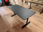 IKEA BEKANT donkerblauw 160x80 cm, Ophalen, In hoogte verstelbaar, Gebruikt, Bureau