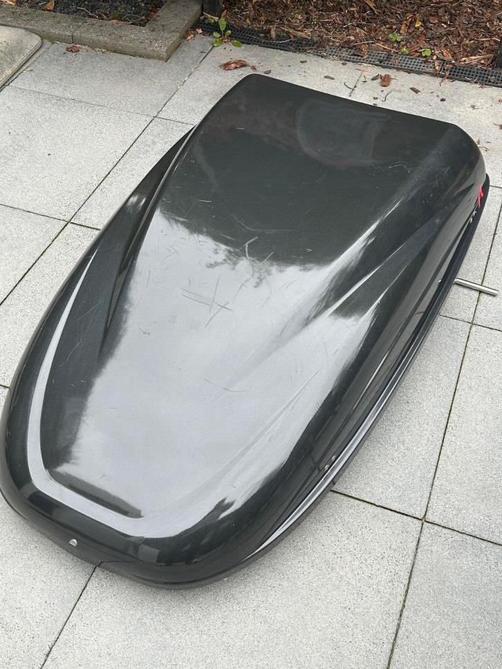 G3 Arjes 320 Dakkoffer - Metallic Zwart, Auto diversen, Dakkoffers, Gebruikt, Ophalen