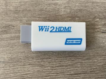 Nieuw & Ongebruikt - Wii HDMI Adapter - Wii2HDMI beschikbaar voor biedingen