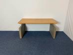 3 x Bureau Ahrend (directie - slinger), bamboe, 120 x 80 cm., Huis en Inrichting, Ophalen, In hoogte verstelbaar, Gebruikt, Bureau