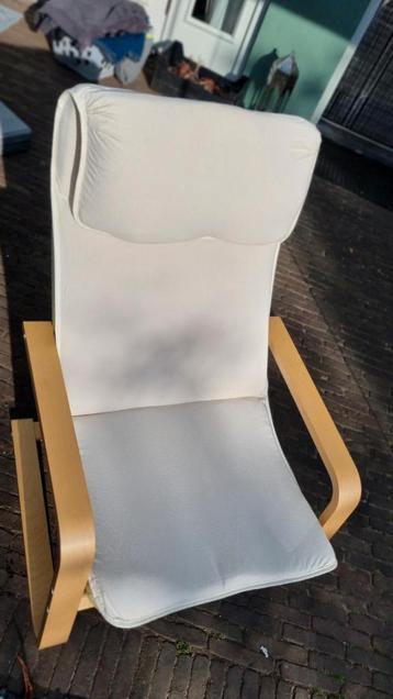 IKEA POANG/PELLO Stoel - Zo Goed Als Nieuw! beschikbaar voor biedingen