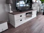 Mooie vitrine kast met tv meubel en salontafel, Ophalen, Zo goed als nieuw, 25 tot 50 cm, 200 cm of meer