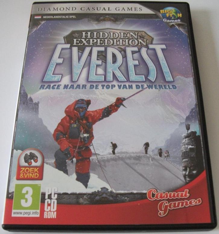 PC Game *** HIDDEN EXPEDITION 2 *** Everest, Spelcomputers en Games, Games | Pc, Zo goed als nieuw, Puzzel en Educatief, 1 speler