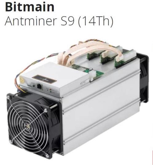 Antminer S9 14Th/s set met voeding, Computers en Software, Servers, Zo goed als nieuw, Ophalen of Verzenden