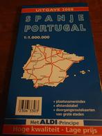 Aldi wegenkaart Spanje Portugal, Boeken, Atlassen en Landkaarten, Ophalen of Verzenden, Spanje, Zo goed als nieuw