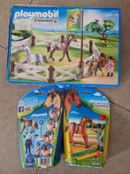 Playmobil politiepaard en paardenwei, Ophalen of Verzenden, Zo goed als nieuw, Complete set