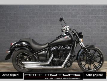 KAWASAKI VN 900 CUSTOM (bj 2010) VN900 MatZwart beschikbaar voor biedingen