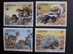 Lesotho 1977 - WWF - fauna, Postzegels en Munten, Postzegels | Afrika, Overige landen, Verzenden, Gestempeld