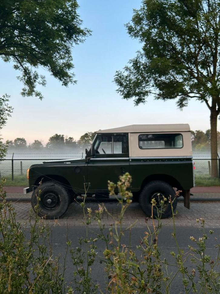 Series Hard Top SWB88, Auto's, Land Rover, Particulier, Benzine, SUV of Terreinwagen, Geïmporteerd, Groen, Ophalen of Verzenden