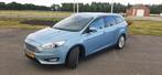Exclusieve Ford Focus 2015 wagon, 1.5 Ecoboost, Auto's, Ford, 65 €/maand, 1498 cc, 4 cilinders, Blauw
