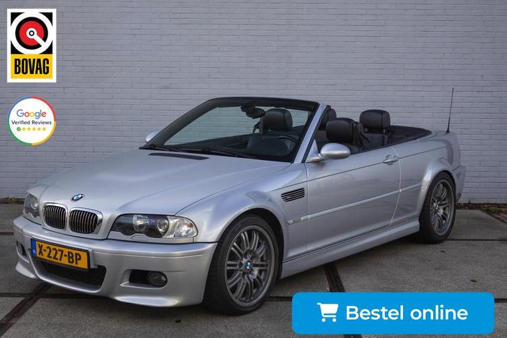 BMW 3-serie Cabrio M3, Auto's, BMW, Bedrijf, Te koop, 3-Serie, ABS, Airbags, Airconditioning, Alarm, Boordcomputer, Centrale vergrendeling