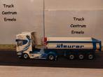 STEURER; SCANIA R5 TOPLINE 4X2 HALF PIPE TIPPER TRAILER - 3, Hobby en Vrije tijd, Modelauto's | 1:50, Ophalen of Verzenden, Nieuw