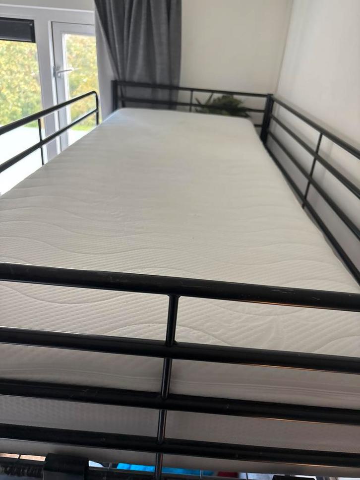Matras met Topper 80 200, Huis en Inrichting, Slaapkamer | Matrassen en Bedbodems, Zo goed als nieuw, Matras, 90 cm, 200 cm, Eenpersoons