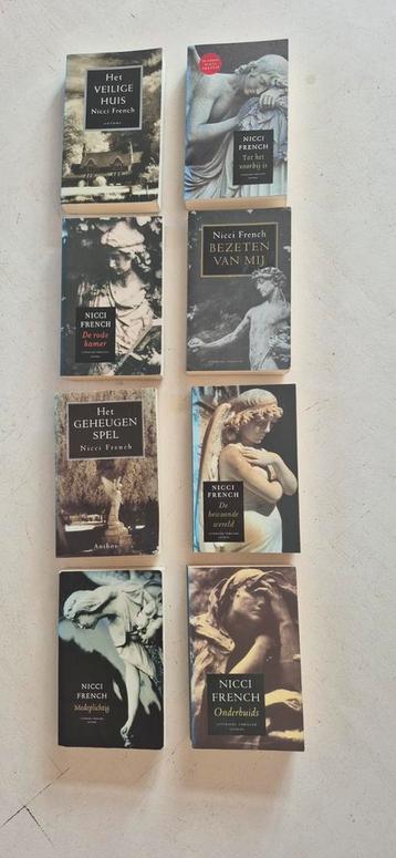 8 Nicci French boeken zgan beschikbaar voor biedingen