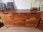 Mangowood dresser, Ophalen, 100 tot 150 cm, Zo goed als nieuw, Industrial