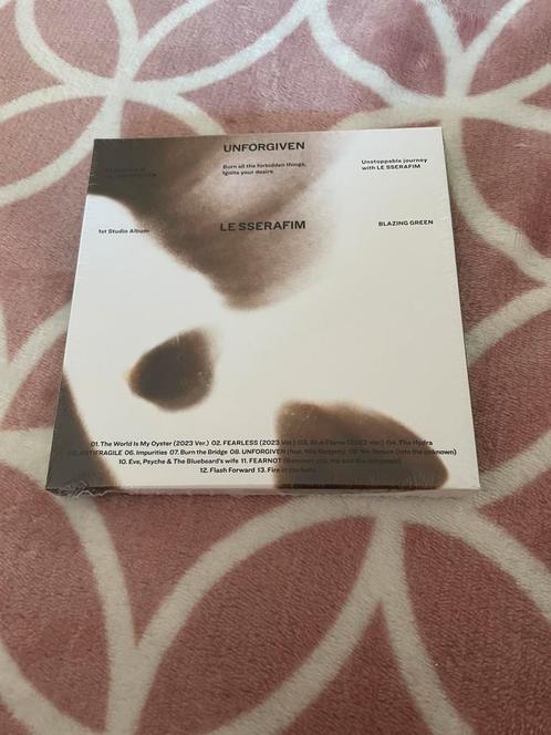 Sealed Le Sserafim Unforgiven Album CD compact versie, Cd's en Dvd's, Cd's | Wereldmuziek, Nieuw in verpakking, Aziatisch, Ophalen of Verzenden