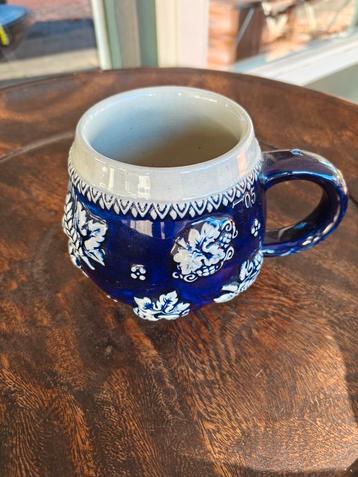 Reinhold Merkelbach mooie blauwe bierpul beschikbaar voor biedingen