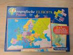 Puzzel 2 in 1 van Europa 104 stukjes, Kinderen en Baby's, Speelgoed | Kinderpuzzels, Ophalen of Verzenden, Zo goed als nieuw