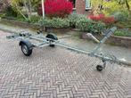 Boot trailer gegalvaniseerd aanhanger kar motorboot 4 M rib., Watersport en Boten, Ophalen, Gebruikt, 1500 tot 3000 kg, 6 tot 9 meter