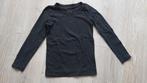 Zwarte longsleeve maat 110-116 (Zeeman), Zeeman., Meisje, Ophalen of Verzenden, Zo goed als nieuw