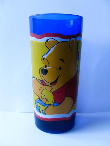 Winnie the Pooh Glas Blauw Disney Winnie De Poeh beschikbaar voor biedingen