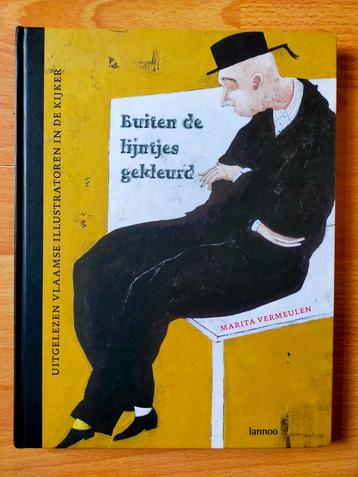 Buiten De Lijntjes Gekleurd (over 22 Vlaamse illustratoren) beschikbaar voor biedingen