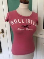 Roze t-shirt met logo van Hollister maat XS (Abercrombie)., Maat 34 (XS) of kleiner, Hollister, Ophalen of Verzenden, Roze