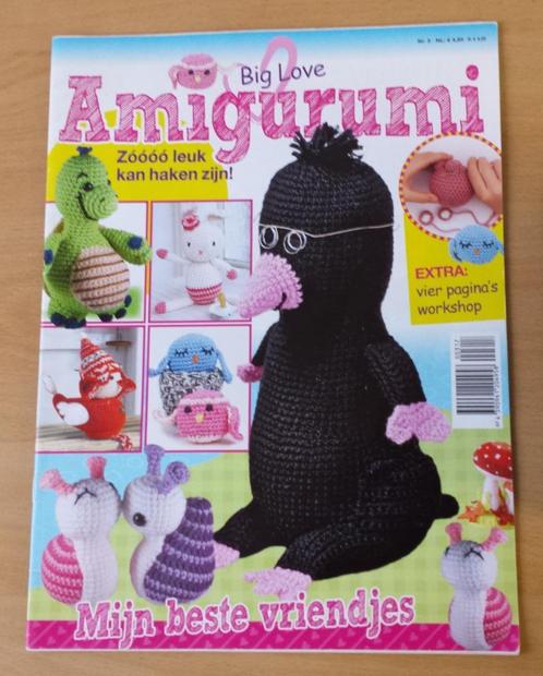Haken - Amigurumi - Mijn Beste Vriendjes - nr.3 - 2017, Hobby en Vrije tijd, Breien en Haken, Gebruikt, Haken, Patroon of Boek