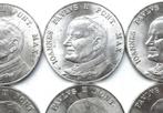 Vatikaanstad lot met 6 penningen Joannes Paulus II, Postzegels en Munten, Penningen en Medailles, Ophalen of Verzenden, Buitenland