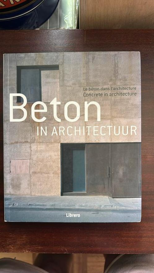 Beton in architectuur, Boeken, Kunst en Cultuur | Architectuur, Zo goed als nieuw, Ophalen of Verzenden