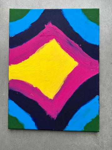 Kunstwerk opkomende kunstenaar beschikbaar voor biedingen