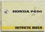 Honda PC50 instructieboek bromfiets (7480z), Zo goed als nieuw, Verzenden