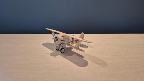 Plastic model van een Polikarpov I-153 schaal 1/72 (M88), Verzamelen, Luchtvaart en Vliegtuigspotten, Gebruikt, Schaalmodel, Ophalen