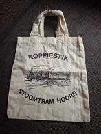 Jute tas van Koppiestik Stoomtram Hoorn nieuw, Ophalen of Verzenden, Nieuw, Trein, Overige typen