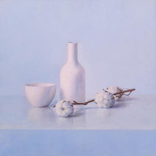 E.P. Moleveld, geb. 1946, de meest recente werken van hem., Antiek en Kunst, Kunst | Schilderijen | Klassiek, Ophalen