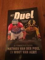 wielerboek-Het Duel- Mathieu van der Poel-Wout van Aert, Boeken, Ophalen of Verzenden, Zo goed als nieuw, Lopen en Fietsen